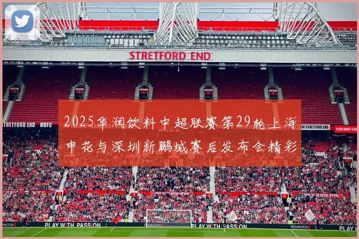 2025华润饮料中超联赛第29轮上海申花与深圳新鹏城赛后发布会精彩回顾与分析